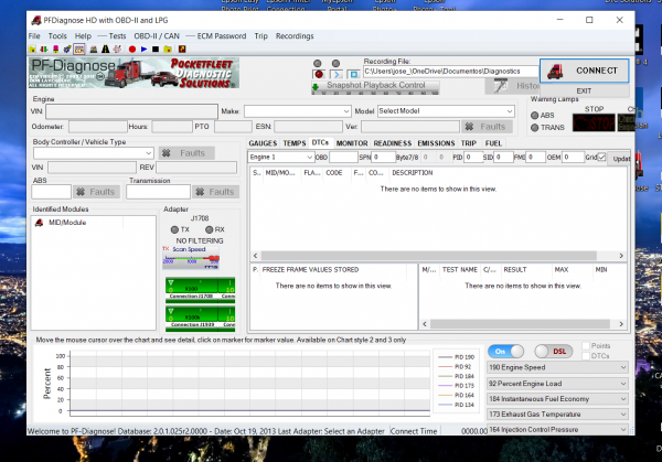 PF Diagnose 2.0.2.23 Diagnostics Software 2013 - Full Heavy & Medium Duty with OBDII Support - Online Installation Service