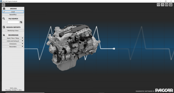 PACCAR Engine Analyzer v1.3.0.6