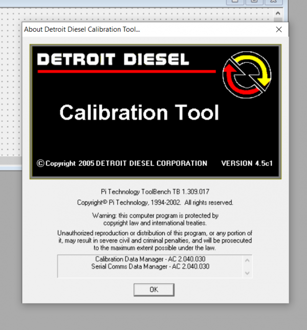 ddct Detroit diesel calibration tool (DDCT) v4.5 English Include Calibrations & Metafiles - Image 3