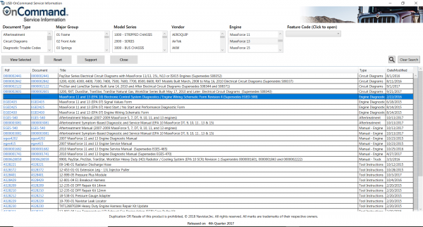 Navistar international OnCommand service information 2018 software trucks - Image 4