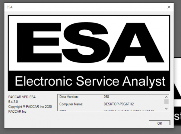 PACCAR Electronic Service Analyst 5.4.3.0 SW files 27.03.2021 software trucks - Image 3