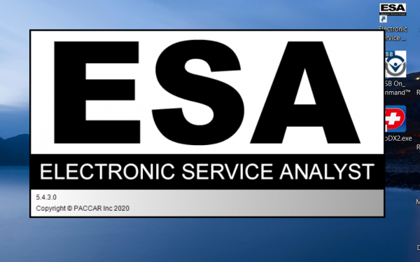 PACCAR Electronic Service Analyst 5.4.3.0 SW files 27.03.2021 software trucks