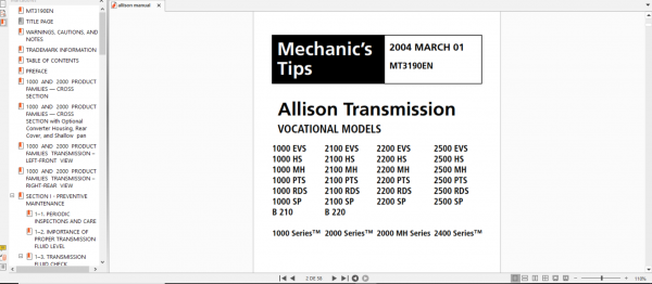 1000 and 2000 Series 1