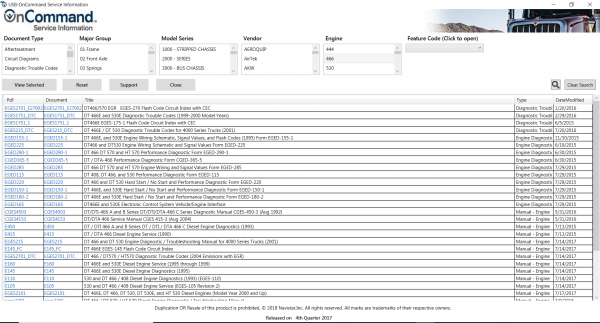 Navistar international OnCommand service information 2018 software trucks - Image 5