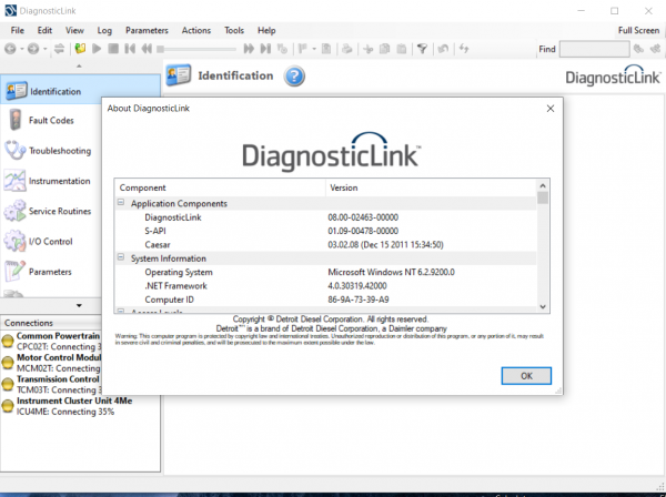 Detroit Diesel Diagnostic Link DDDL 8.0 PRO PROFESSIONAL Software trucks - Image 2