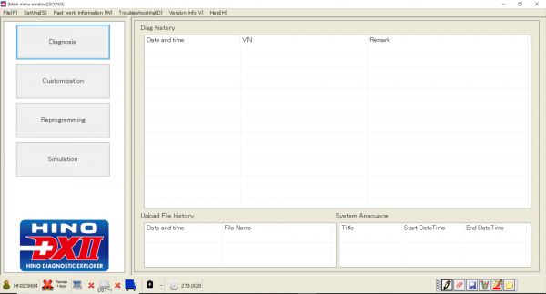 Hino Diagnostic eXplorer 2 - Hino DX2 1.1.19.1 with keygen unlocked 1