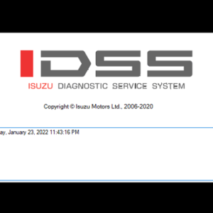 Isuzu G IDSS 2020 Diagnostic Service System: Advanced Vehicle Diagnostics Solution