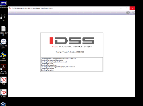 Isuzu G IDSS 2020 Diagnostic Service System [08.2020] Release Full - Image 3