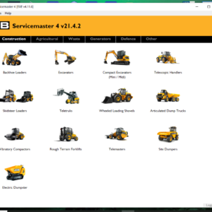 JCB ServiceMaster 4 Diagnostic Software: The Ultimate Tool for Construction & Agriculture Equipment