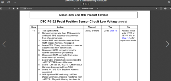 SERVICE MANUAL 3000 AND 4000 SERIES GEN  4 GENERATION - ALLISON - Image 6