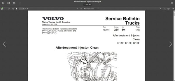 VOLVO D13 ENGINE service manual - Image 2