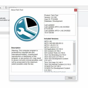 premium volvo tech tool update 2.8.150 diagnostic software 1pc