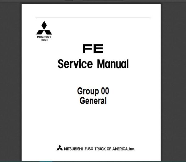 SERVICE MANUAL Fuso FE & FG Series 1996-2001