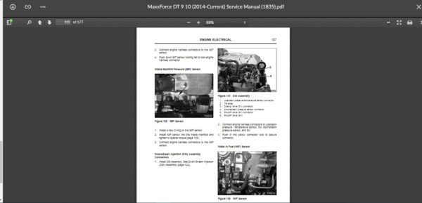 SERVICE MANUAL International Engines MaxxForce DT 9 10 (2014 & Newer) - Image 2