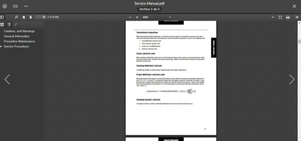 SERVICE MANUAL EATON Gen 2 - Automated Transmissions - Image 3