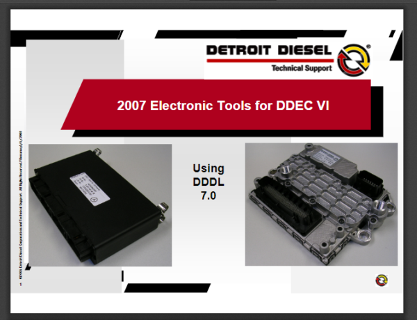 SERVICE MANUAL DETROIT DIESEL DDDL 7 U