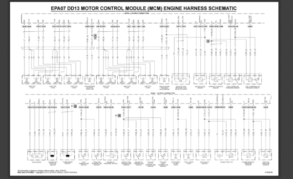 SERVICE MANUAL DETROIT DD_PLATFORM_WIRING - Image 2