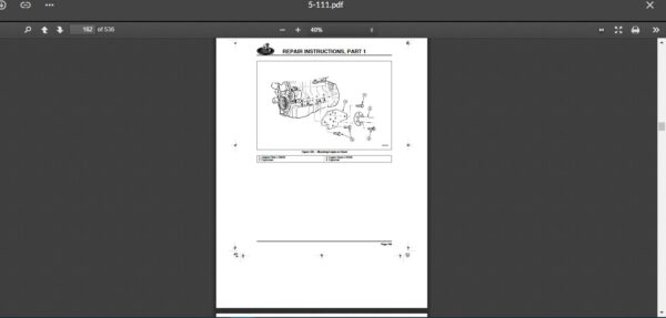 SERVICE MANUAL Mack ASET-AC (CEGR) Engine - Image 2