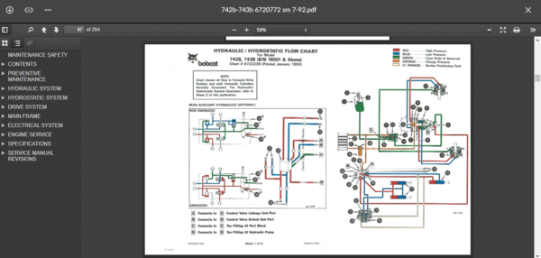 SERVICE MANUAL BOBCAT 742b-743b sms - Image 3