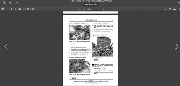 SERVICE MANUAL International Engines MaxxForce 5 (2007 & 2009) - Image 2