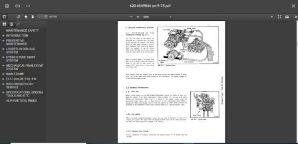 SERVICE MANUAL BOBCAT 620 sms - Image 2