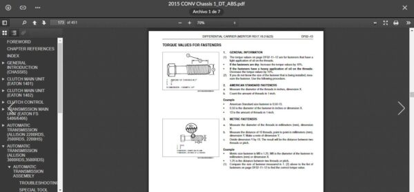 SERVICE MANUAL HINO FD.FE.FF.SG 2015 - Image 2