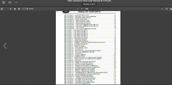 SERVICE MANUAL MACK V-MAC IV 2007 EMISSIONS - Image 2