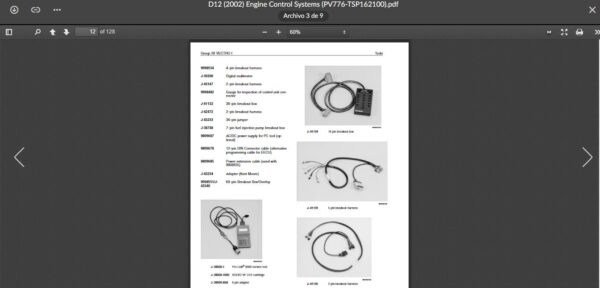 SERVICE MANUAL VOLVO DD12A (1993-1998) - Image 2