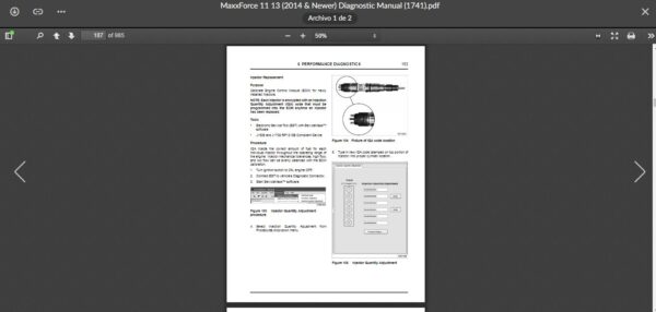 SERVICE MANUAL International Engines  MaxxForce 11 & 13 (2014 & Newer) - Image 3