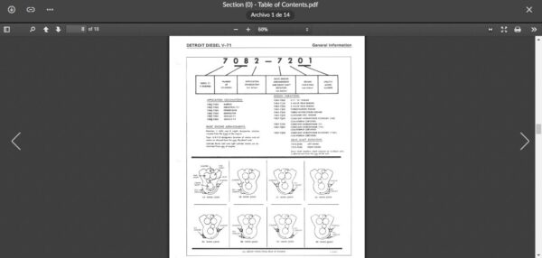 SERVICE MANUAL DETROIT DIESEL V-71 - Image 3