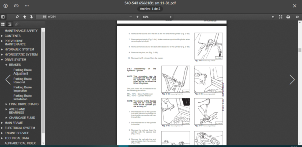 SERVICE MANUAL BOBCAT  540 543 sms - Image 3