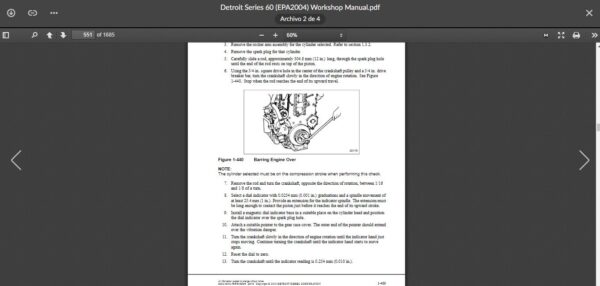 SERVICE MANUAL DETROIT DIESEL Series 60 (EPA 2004) - Image 3