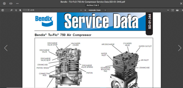 SERVICE MANUAL Bendix Air Brakes - Image 4