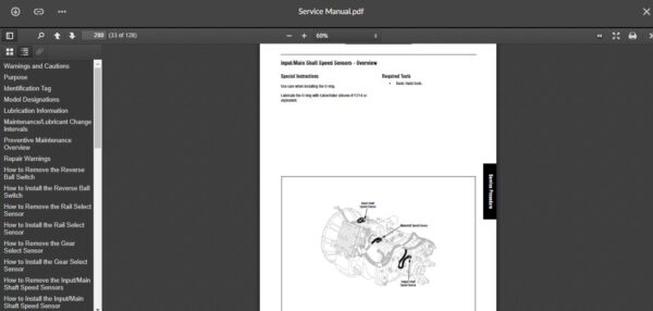 SERVICE MANUAL Gen 1 - AutoSelect & AutoShift - Image 2