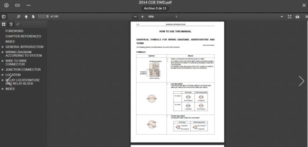 SERVICE MANUAL HINO FD.FE.FF.SG 2014 - Image 3