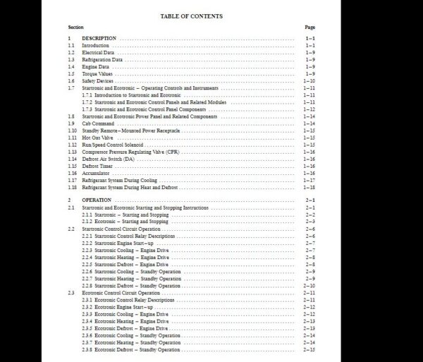 SERVICE MANUAL  Carrie Metrobird TDS 115 - Image 2