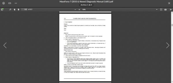 SERVICE MANUAL International Engines MaxxForce 7 (2010 & Newer) - Image 4