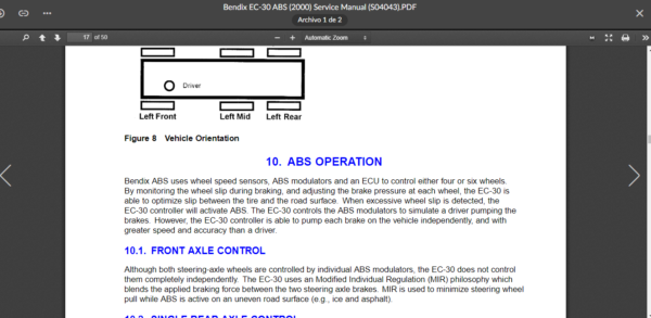 SERVICE MANUAL Bendix EC-30 - Image 3