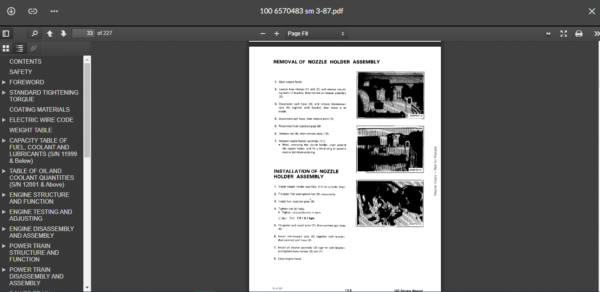 SERVICE MANUAL BOBCAT 100 sms - Image 3