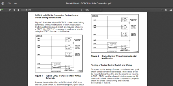 SERVICE MANUAL DETROIT DIESEL DDEC II to III-IV Conversion - Image 3