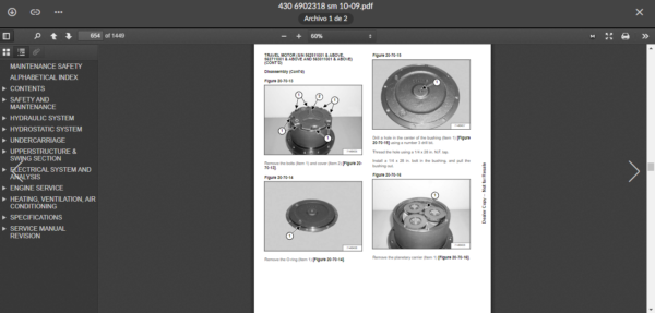 SERVICE MANUAL BOBCAT 430 SMS - Image 3