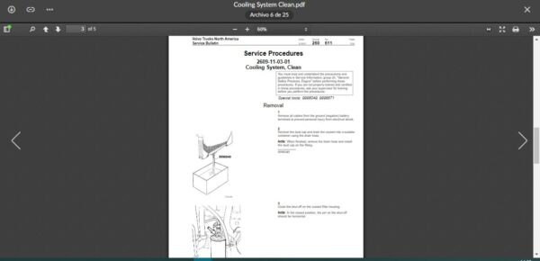 SERVICE MANUAL VOLVO D11 (2009) - Image 4