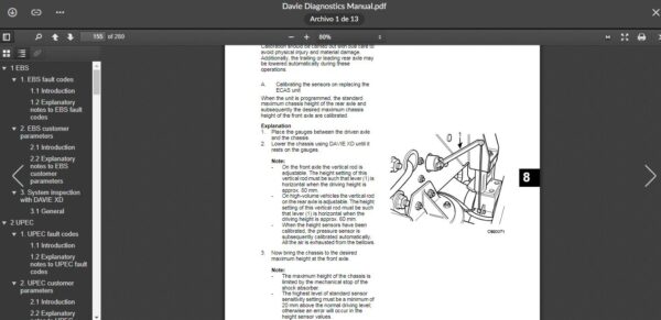 SERVICE MANUAL  DAF LF45, LF55 Series Workshop Manual - Image 4