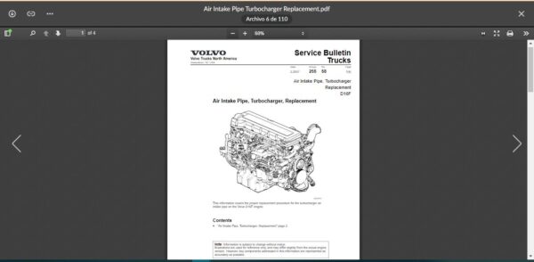 SERVICE MANUAL VOLVO D16 (2009) - Image 3