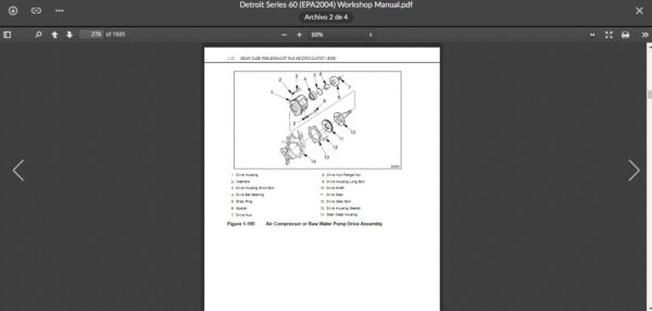 SERVICE MANUAL DETROIT DIESEL Series 60 (EPA 2004) - Image 4