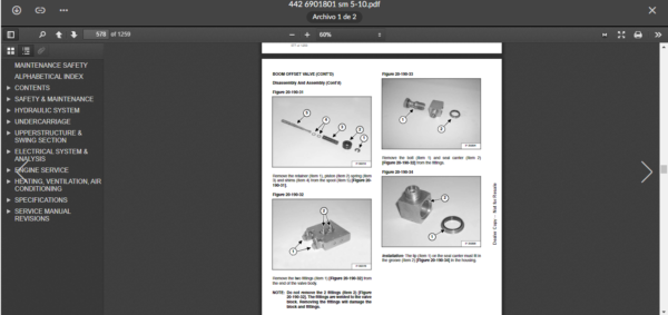 SERVICE MANUAL BOBCAT 442 sms - Image 4