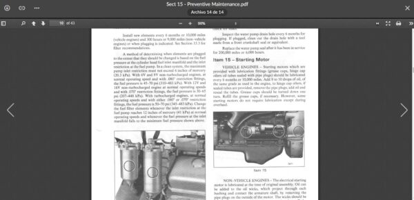 SERVICE MANUAL DETROIT DIESEL Series 92 - Image 2