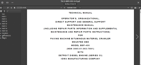 SERVICE MANUAL DETROIT SERIE 53 - Image 4