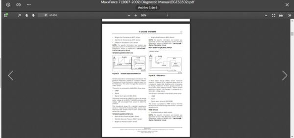 SERVICE MANUAL International Engines MaxxForce 7 (2007-2009) - Image 3