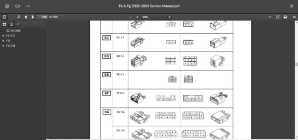 SERVICE MANUALFuso FE & FG Series 2002-2004 - Image 4